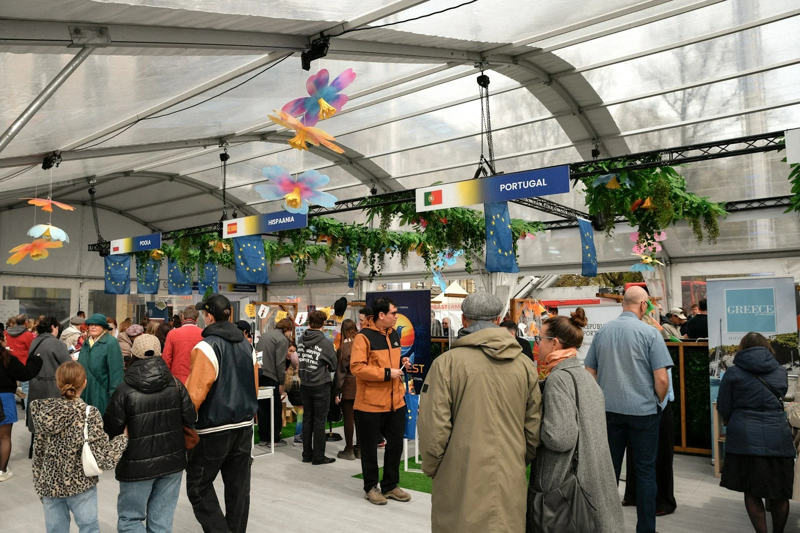 Messestand beim Messe Catering in Düsseldorf mit internationalen Ausstellern