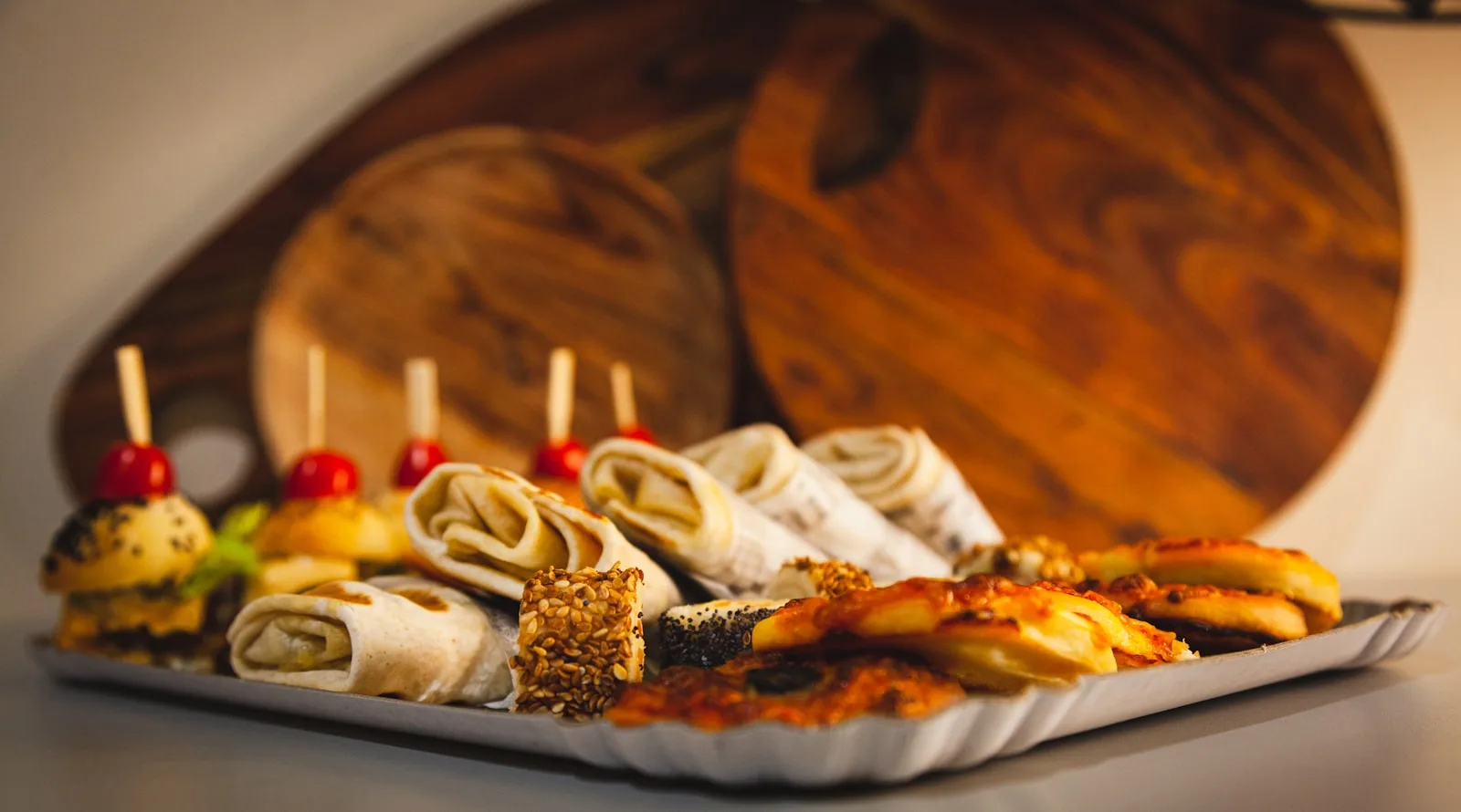 Fingerfood Platte für das Messe Catering in Düsseldorf