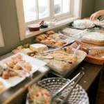 Reich gedecktes Partyservice Buffet in Düsseldorf