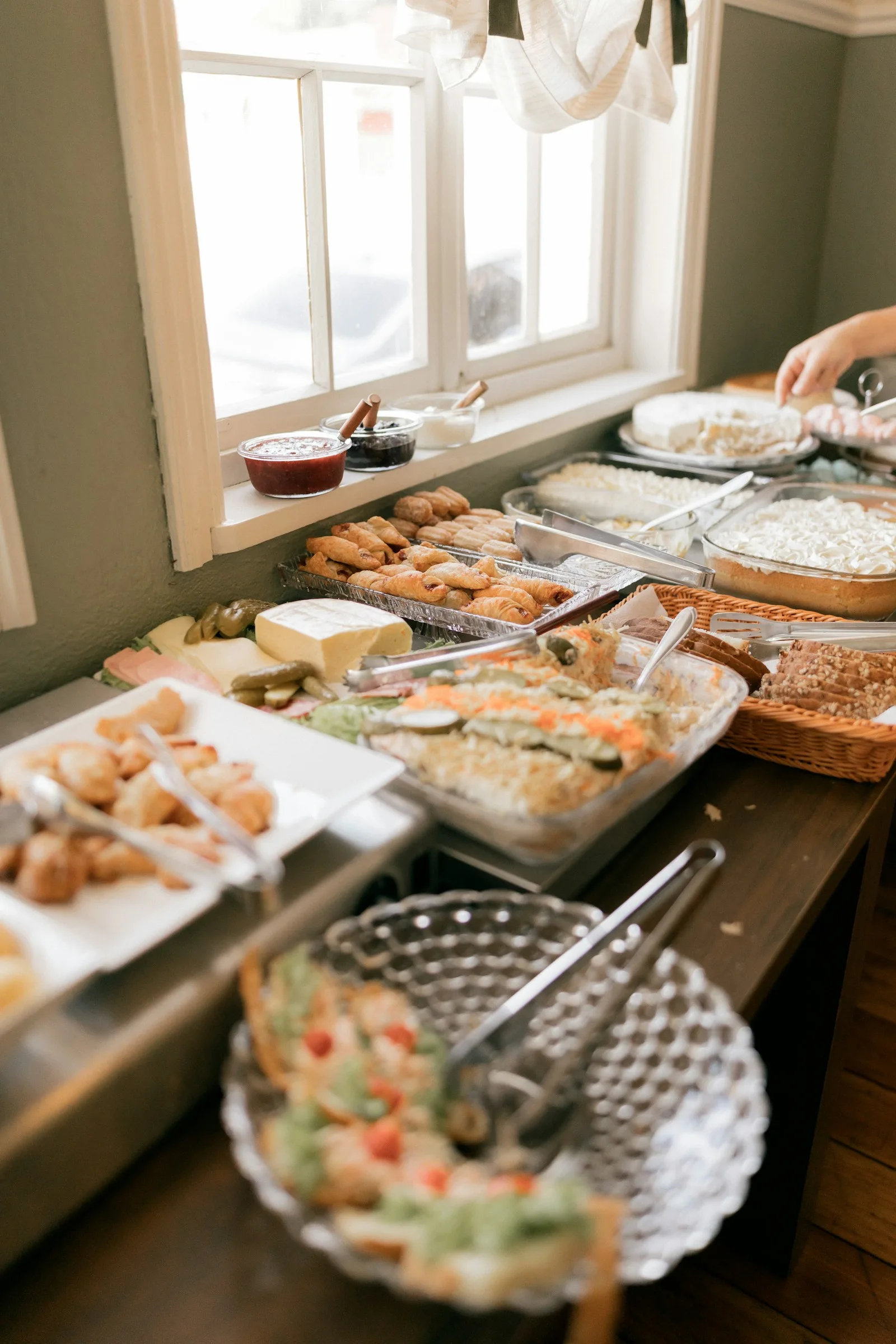 Reich gedecktes Partyservice Buffet in Düsseldorf